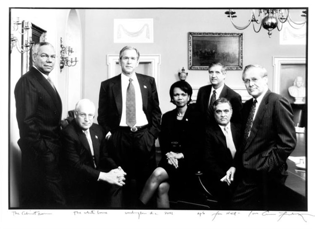 George W Bush And Cabinet By Annie Leibovitz On Artnet