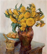 Bodegón de girasoles, 1970