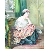 A portrait of Miss Slade dressed as..., 1864–1864 A portrait of Miss Slade dressed as..., 1864–1864