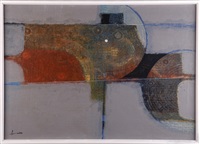 Komposition auf grauem Grund, 1932