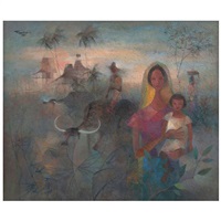 Blue twilight, 1985