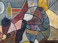 Composition abstraite, 1957