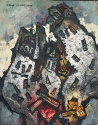 Deux maisons, 1990