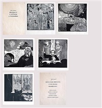 Dřevoryty k Mystikům a vizionářům, 1911–1913 Dřevoryty k Mystikům a vizionářům, 1911–1913