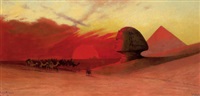 Motiv aus Gizeh, 1906