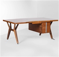Scrivania con mobile a cassetti, 1960–1969
