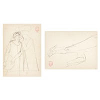 Untitled (Gossipers / Hand Study)