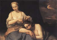 dalila e sansone by antonio gherardi