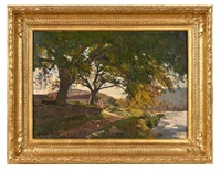 Chemin ombragé vers la ferme, 1911 Chemin ombragé vers la ferme, 1911