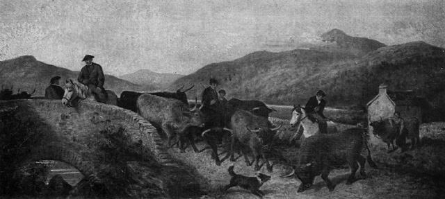 aster corbould drovers highland crossing bridge artnet