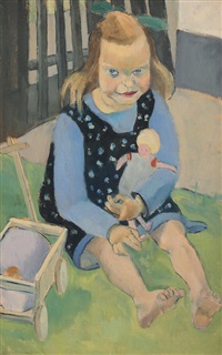 Girl with Doll, 1927