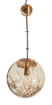 CHAMPAGNE GLOBE PENDANT, 1970–1979