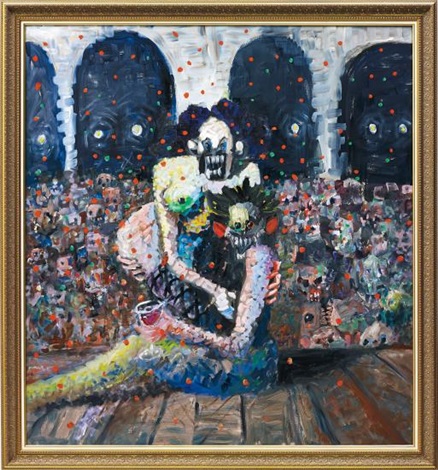 condo george symphony harlequin smiling artnet mutualart 2005 2006