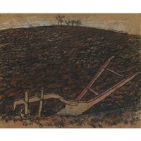 OLIVE GROVE AND PLOUGH