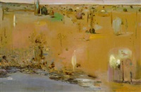 Landscape at dusk II, 1986–1986