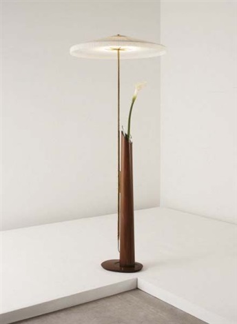 Floor Lamp With Flower Vase By Fontana Arte On Artnet