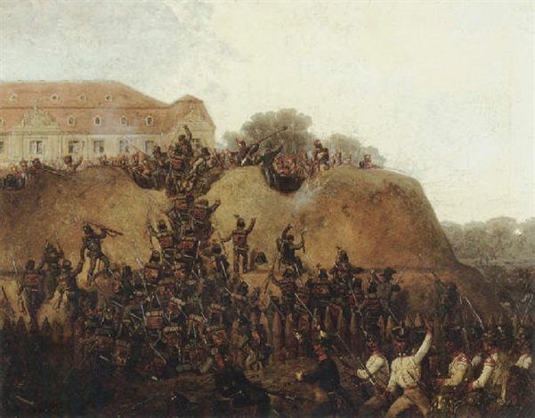 a military seige by