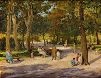 V parku, 1920