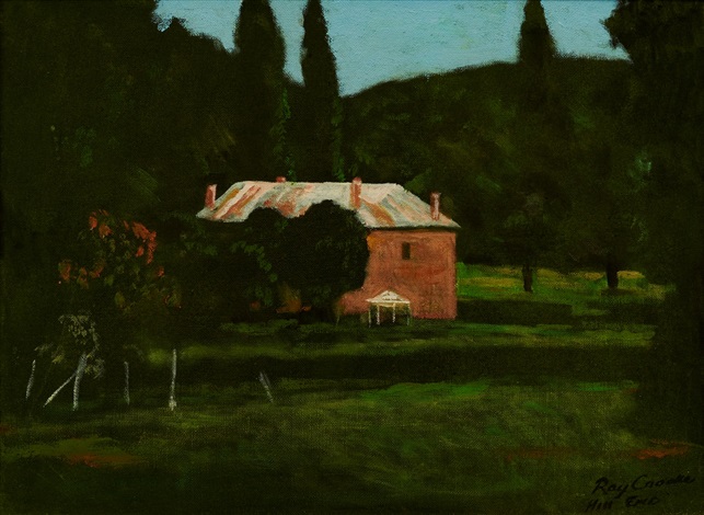 Hill End Red Building By Ray Austin Crooke On Artnet