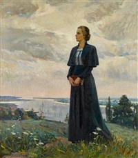 Portrait of Lesya Ukrainka, 1972