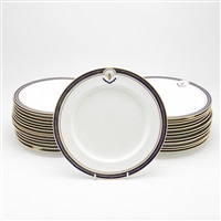 Dinner and Luncheon Plates, Group of 27