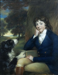 Portrait of a boy, seated three quarter..., 1797 Portrait of a boy, seated three quarter..., 1797