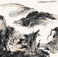 山庄微雨后