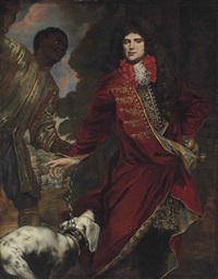 Portrait of a gentleman, three-quarter-length,... Portrait of a gentleman, three-quarter-length,...