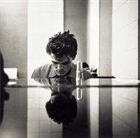 Chet Baker (at the piano), Hollywood, 1954