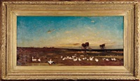 Couché du soleil au confine de l'Empire..., 1860 Couché du soleil au confine de l'Empire..., 1860