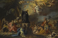 SAINT FRANCIS XAVIER PREACHING TO THE FOUR... SAINT FRANCIS XAVIER PREACHING TO THE FOUR...