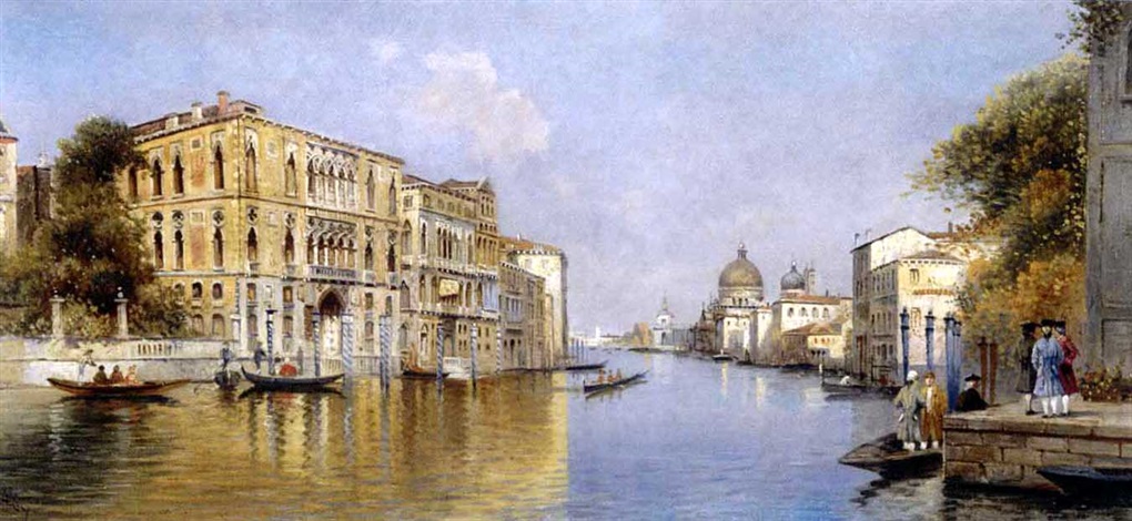 Canal Grande Venecia The Grand Canal Venice By Antonio Maria De Reyna Manescau On Artnet