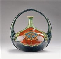 A large handled vase, 1898