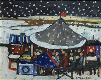 Giostra sotto la neve, 1992