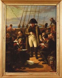 L’Empereur Napoléon Ier au retour de l’Ile..., 1866