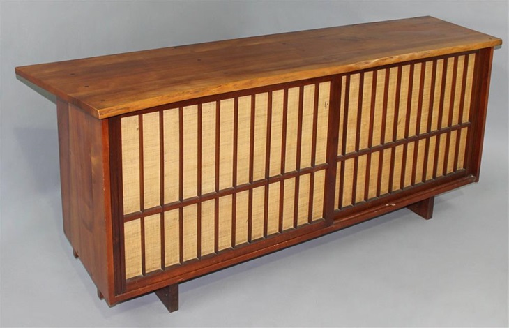 Black Walnut Stereo Cabinet By George Nakashima On Artnet