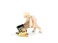 'Bimba con il passeggino': An Earthenware..., 1930 'Bimba con il passeggino': An Earthenware..., 1930
