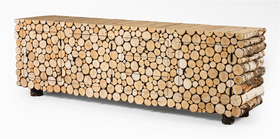 Tree Trunk Cabinet By Piet Hein Eek On Artnet