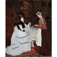 L'heure du thé, 1874