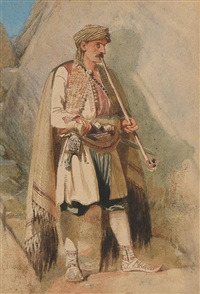 PORTRAIT OF A BALKAN WARRIOR, 1854