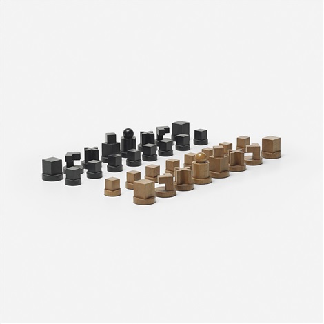 Bauhaus Chess Set By Josef Hartwig On Artnet