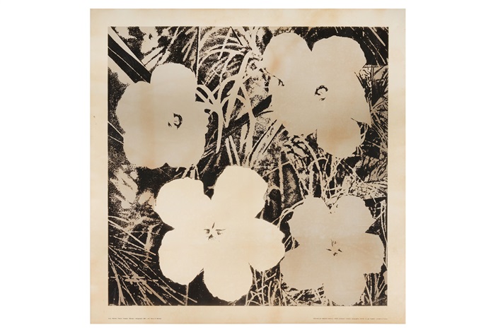 Flowers Poster Museum Krefeld X Gallery Castelli By Andy Warhol On Artnet
