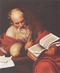 st. hieronymus by hendrick bloemaert