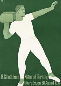 8. SOLOTH. KANT. NATIONAL TURNTAG, 1931