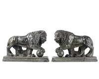 Medici lions (pair)