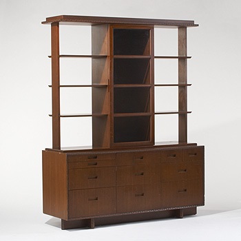 Display Cabinet By Frank Lloyd Wright On Artnet