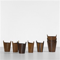 Wastepaper baskets (set of 8)