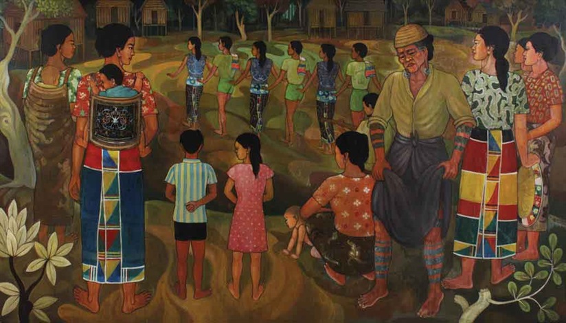 Tari Giring Giring By Soedibio On Artnet