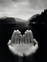 Untitled (Hands Emerging from Lake), 2003