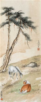 双骏图
